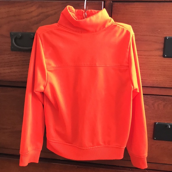2/$15 Boys Size 3T Orange Full Zip Nike Track Jacket - Picture 6 of 10